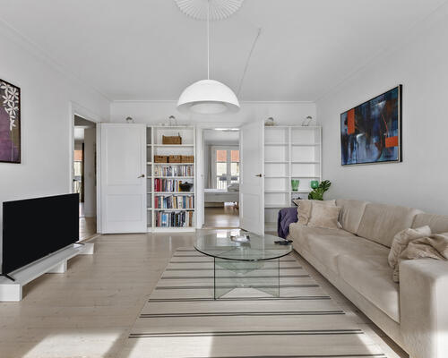 2 værelses lejlighed i Charlottenlund