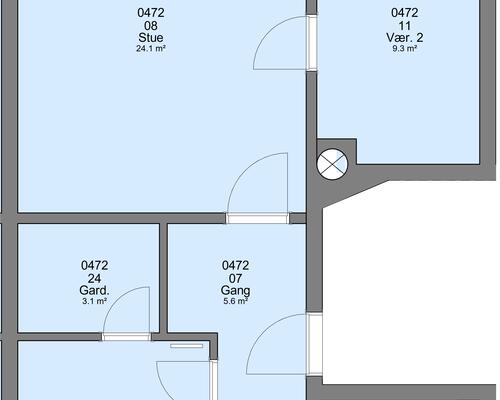 3 værelses lejlighed i Frederikshavn
