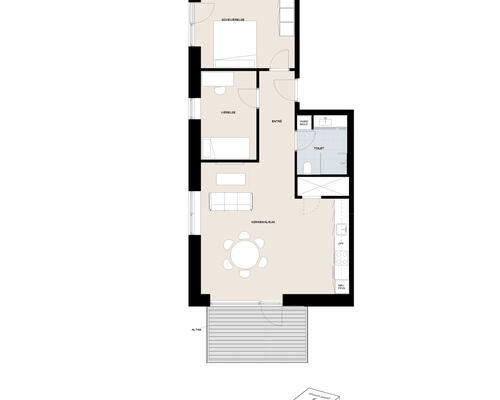 3 værelses lejlighed i Horsens