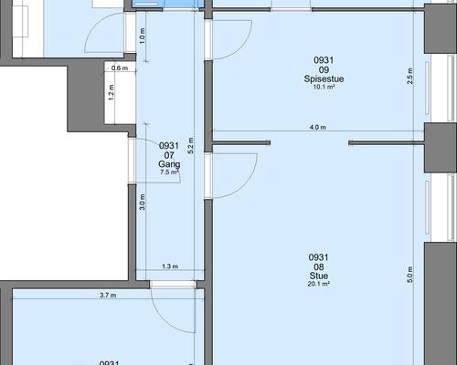 3 værelses lejlighed i Randers NØ