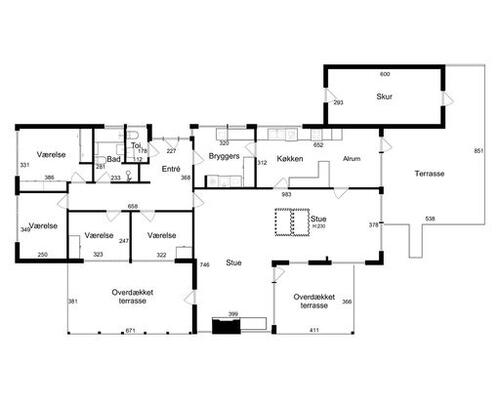4 værelses hus i Hørsholm