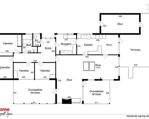 4 værelses hus i Hørsholm