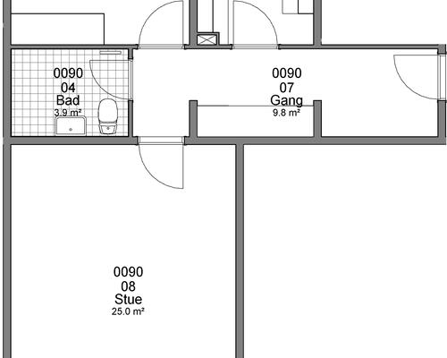 2 værelses lejlighed i Haderslev