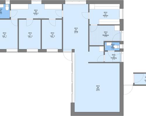 4 værelses hus i Tarm