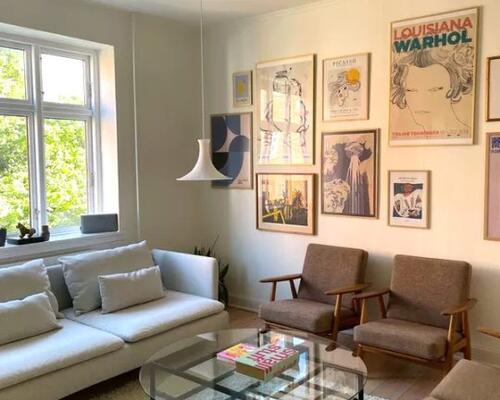 Flot herskabelig 3 værelses lejlighed på rolig vej – 73 Kvm