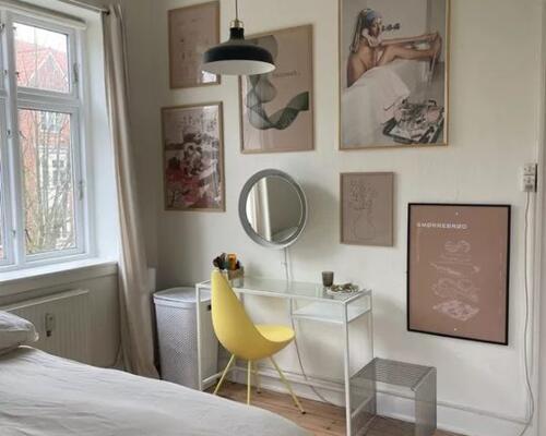 Flot herskabelig 3 værelses lejlighed på rolig vej – 73 Kvm