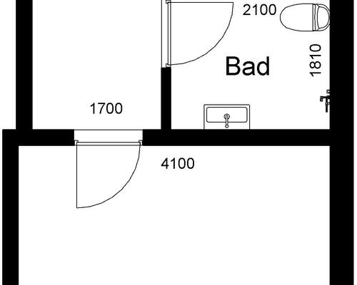 1 værelses lejlighed i Tim