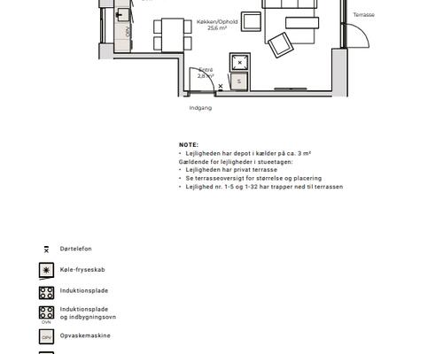 2 værelses lejlighed i Nørresundby