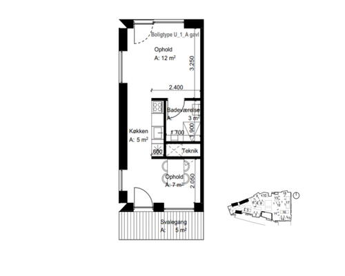 Skøn 1-værelses lejlighed med central placering tæt på indkøb og offentlig transport!