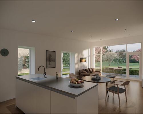 Indbydende lejlighed med moderne faciliteter i Svenstrup