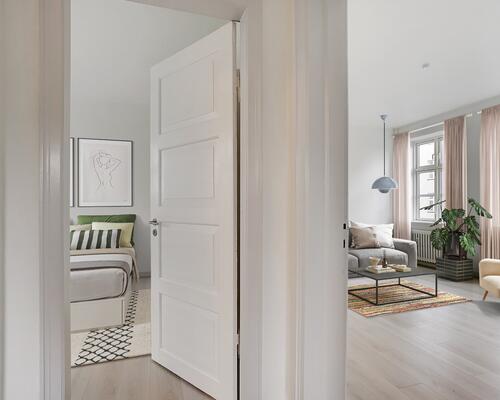 Moderne lejlighed i rolige omgivelser