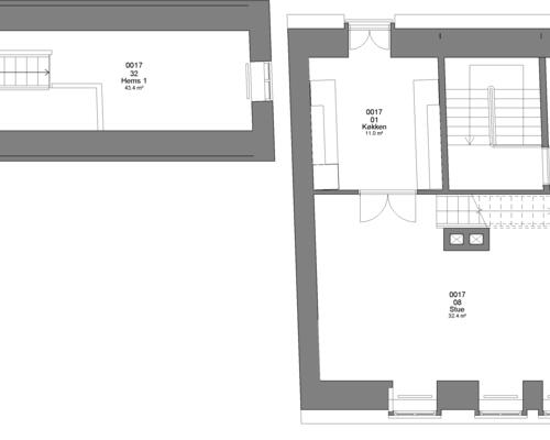 2 værelses lejlighed i Haderslev