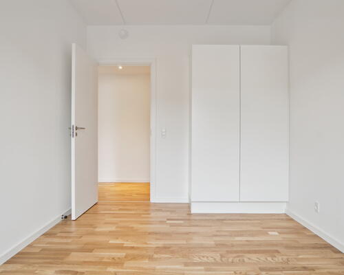 Fløjhusene - Bygning E - Stor og lys 5-værelses lejlighed i høj kvalitet med altan og plads til hele familien