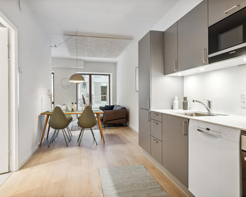 Nyopført 1-værelses lejlighed på Østre Havn i Aalborg