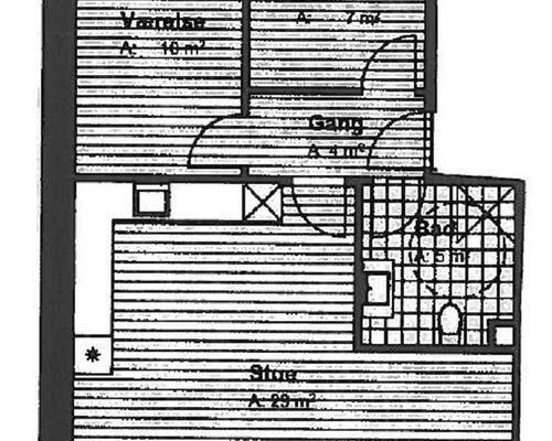 3 værelses lejlighed i Viborg