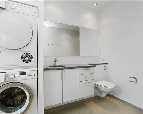 tuborg lejlighed  med direkte udsigt til Svanemøllebugten.