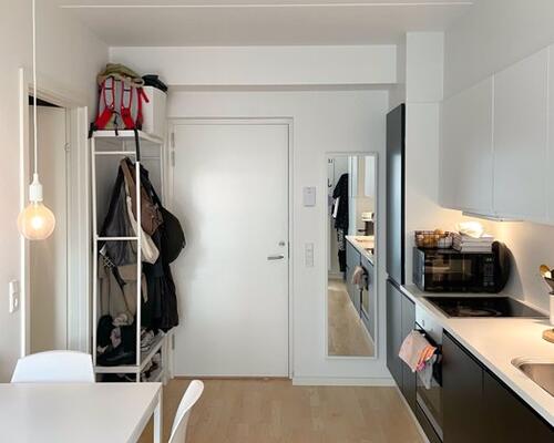 Fin 1-værelses lejlighed med altan i Ceresbyen