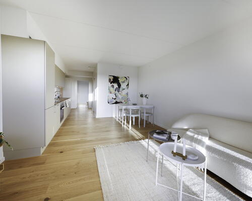 Moderne 2-værelses lejlighed med altan i Tingbjerg