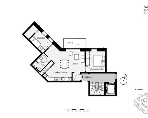 Fed 3-vær. lejlighed på 2. sal. God altan. Gulvvarme og mulighed for p plads i kælderen. Ejendom fra 2021