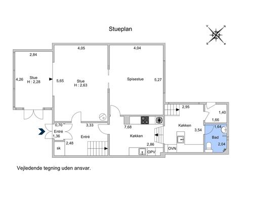5 værelses hus i Hellerup