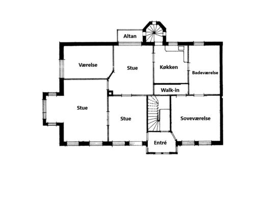 5 værelses lejlighed i Viborg