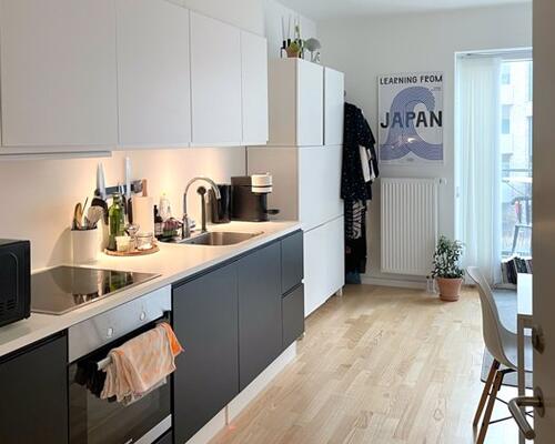 Fin 1-værelses lejlighed med altan i Ceresbyen