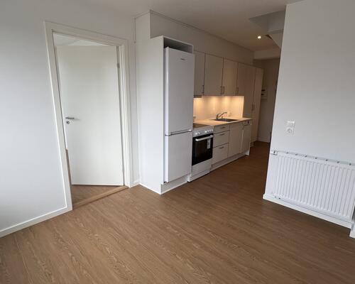 Nyopført moderne 3. vær. lejlighed i to plan.