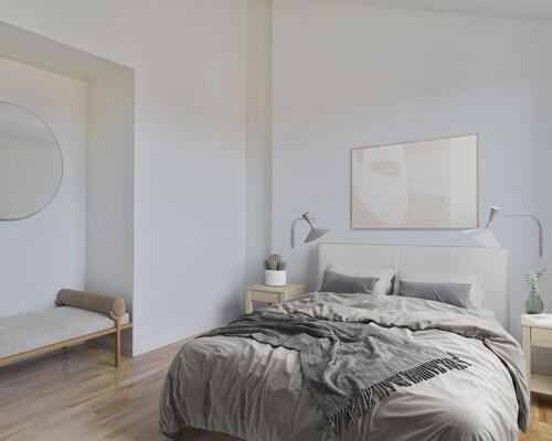 Bygården - Modern lejlighed i lækre materialer med plads til familien