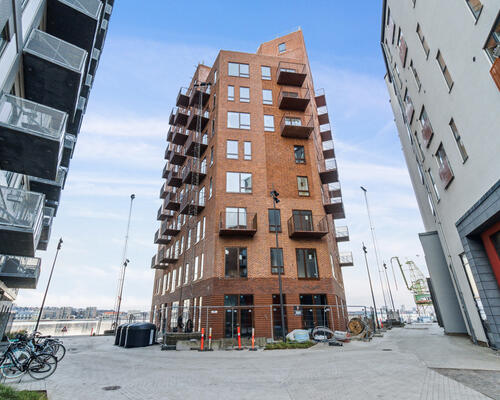 Nyopført 1-værelses lejlighed på Østre Havn i Aalborg