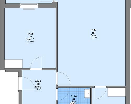 Klar til indflytning 01.03.2026