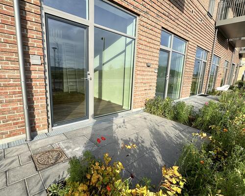 Moderne rækkehus med naturskøn udsigt ved Stigsborg