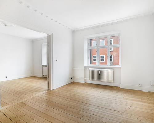 Charmerende og delevenlig 3-værelses lejlighed i Vestbyen