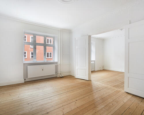 Charmerende og delevenlig 3-værelses lejlighed i Vestbyen