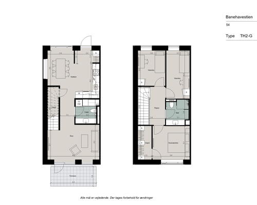 4-værelses rækkehus med dejlig sydvendt terrasse og have - Plads til hele familien!