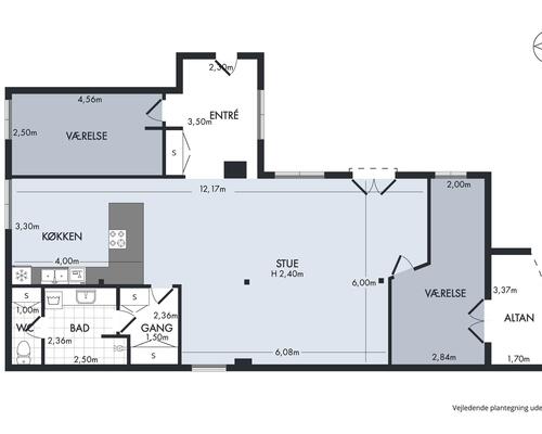 Eksklusiv og karakterfuld lejlighed på Strandgade – fuldt møbleret og klar til indflytning