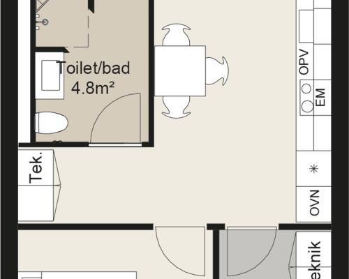 3 værelses hus i Silkeborg