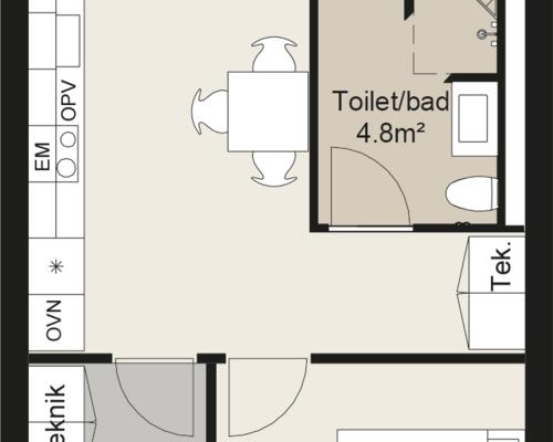 3 værelses hus i Silkeborg