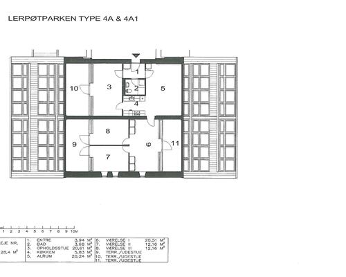 4 værelses lejlighed i Varde
