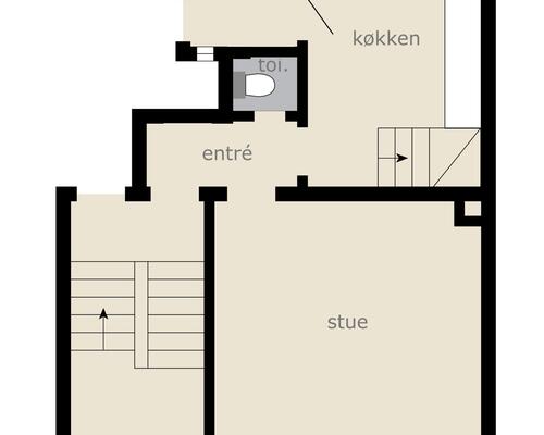 2 værelses lejlighed i Aalborg