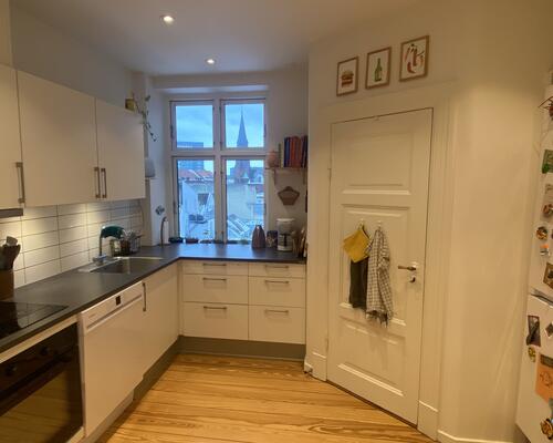 Herskabslejlighed ved gågaden