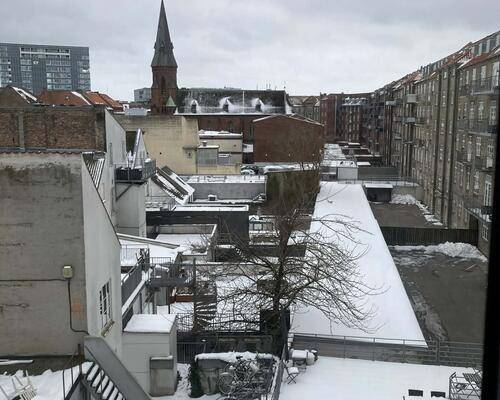 Herskabslejlighed ved gågaden