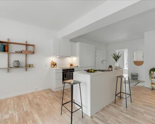 3 værelses lejlighed i København S