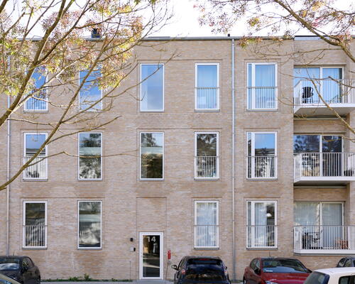 Fløjhusene - Bygning E - Stor og lys 5-værelses lejlighed i høj kvalitet med altan og plads til hele familien