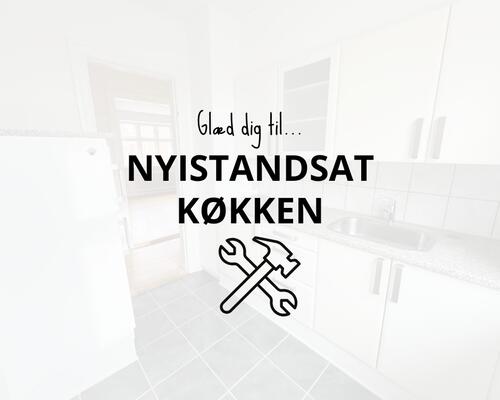 Hyggelig 2 vær. lejlighed i den gamle del af Viborg