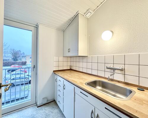 Charmerende 1-værelses lejlighed med fransk altan i Munkebo