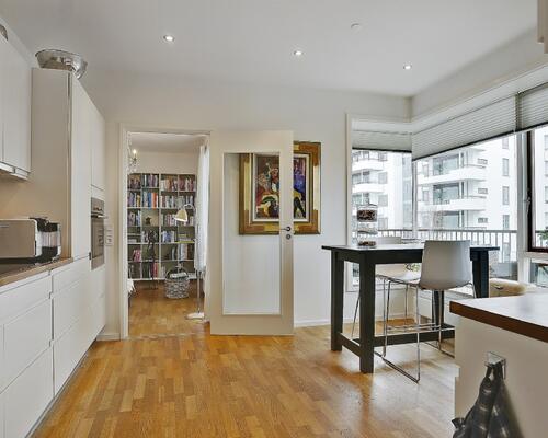 tuborg lejlighed  med direkte udsigt til Svanemøllebugten.