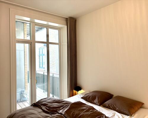 Herskabelig lejlighed med moderne indretning i Aalborg