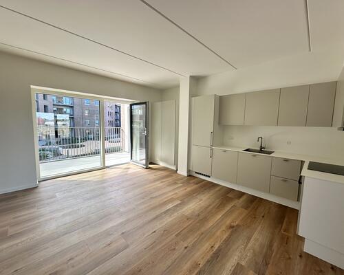 Indbydende 3-værelses lejlighed med stor altan i Nørresundby