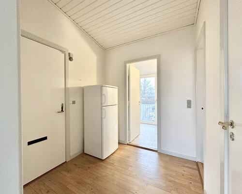 Charmerende 1-værelses lejlighed med fransk altan i Munkebo