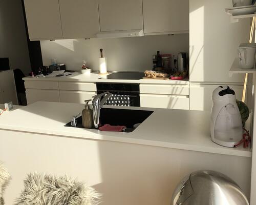 Skøn lejlighed med STOR vestvendt ALTAN